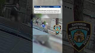 Attempted kidnapper caught on camera in Brooklyn