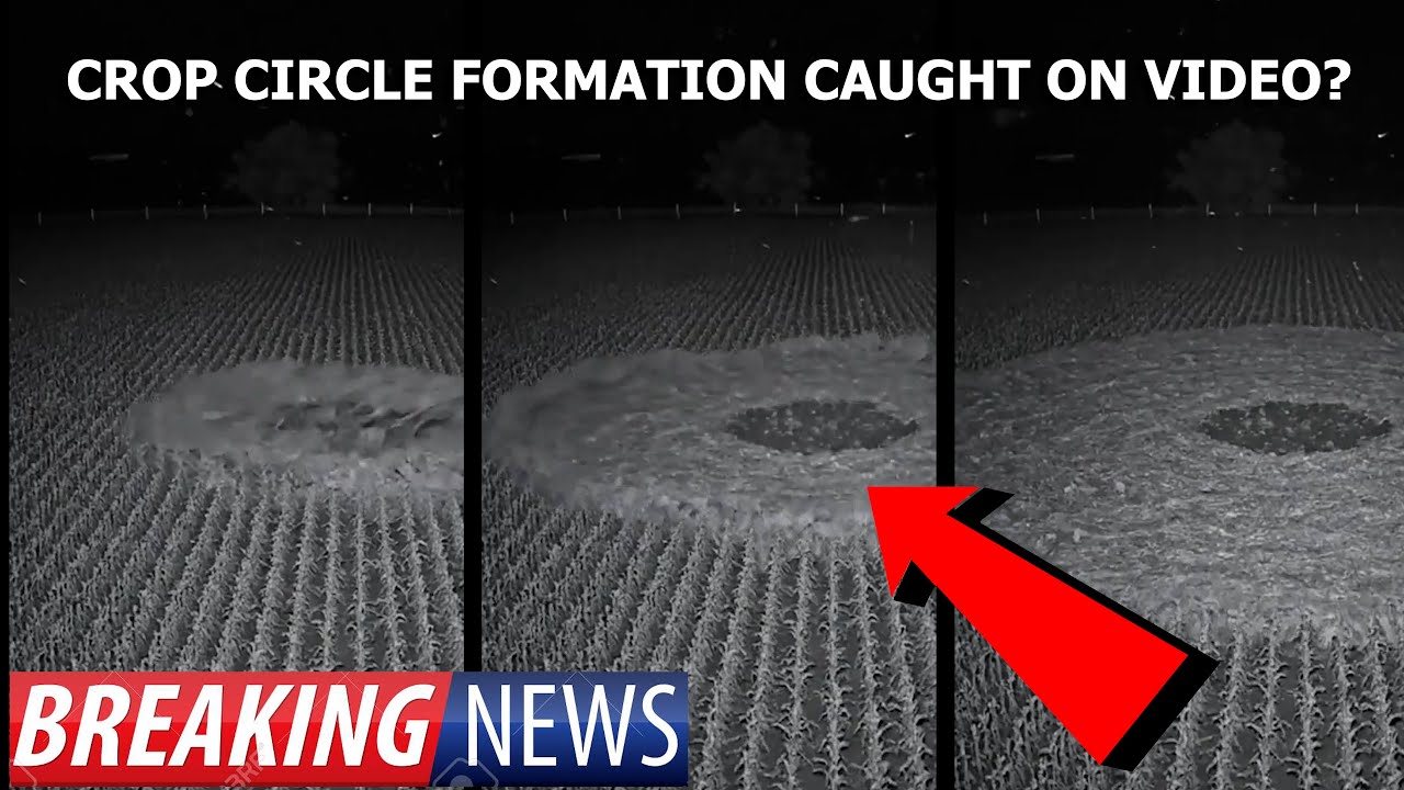 This VIDEO IS BREAKING THE INTERNET! CROP CIRCLE FORMATION CAUGHT ON VIDEO! This VIDEO IS BREAKING THE INTERNET! CROP CIRCLE FORMATION CAUGHT ON VIDEO!