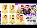 REACCIONANDO a las MEDIAS del REAL MADRID en FIFA 21