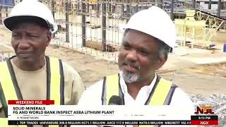 FG, World bank assess ASBA & Wisdom plant lithium plant, Abuja, under value addition drive.