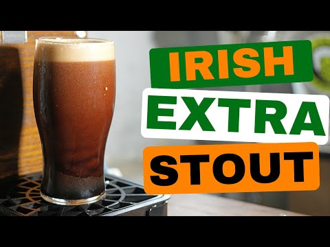How to Brew An IRISH EXTRA STOUT And Serving it on a BEER ENGINE
