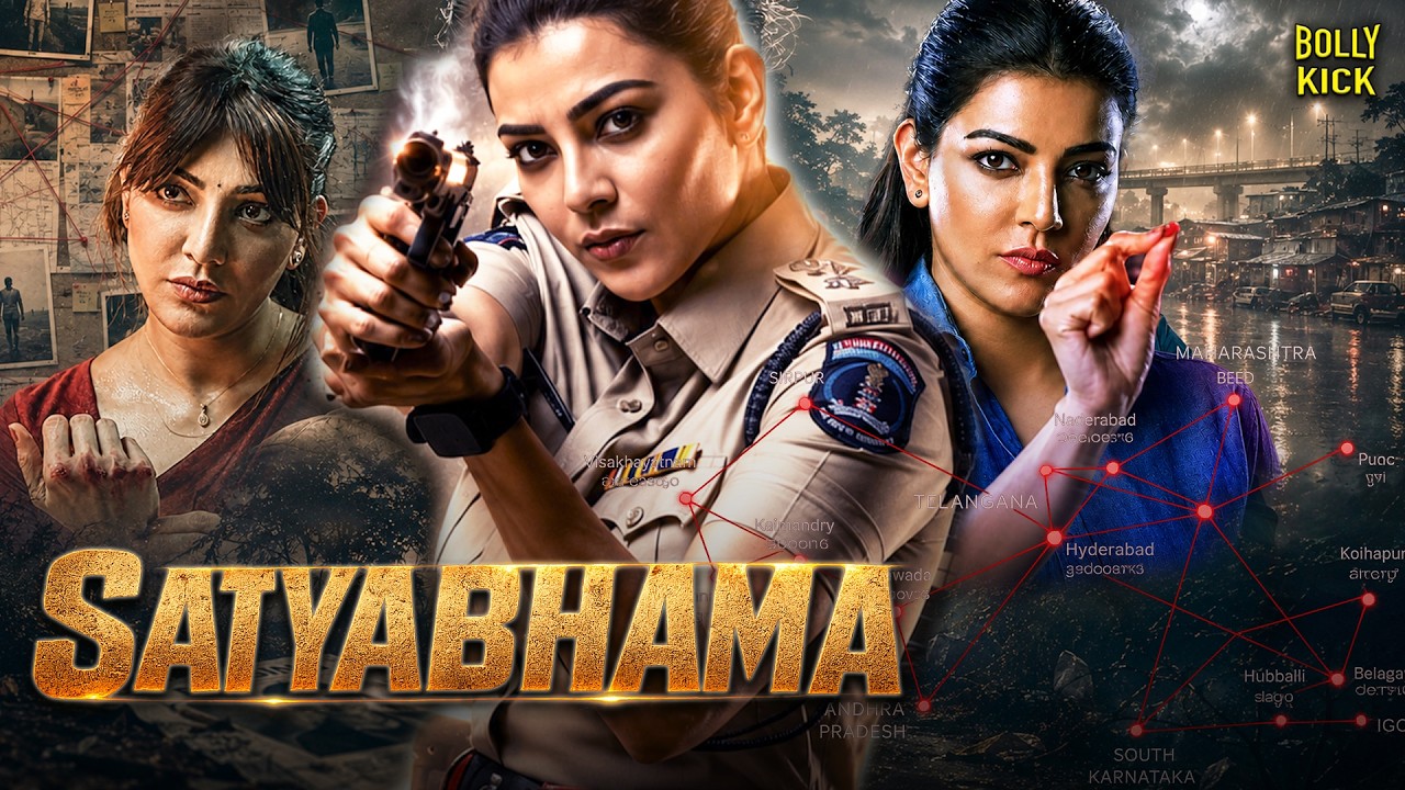 ⁣Satyabhama Movie | Hindi Dubbed Movies 2026 | Kajal Aggarwal, Prakash Raj | Hindi Full Movie