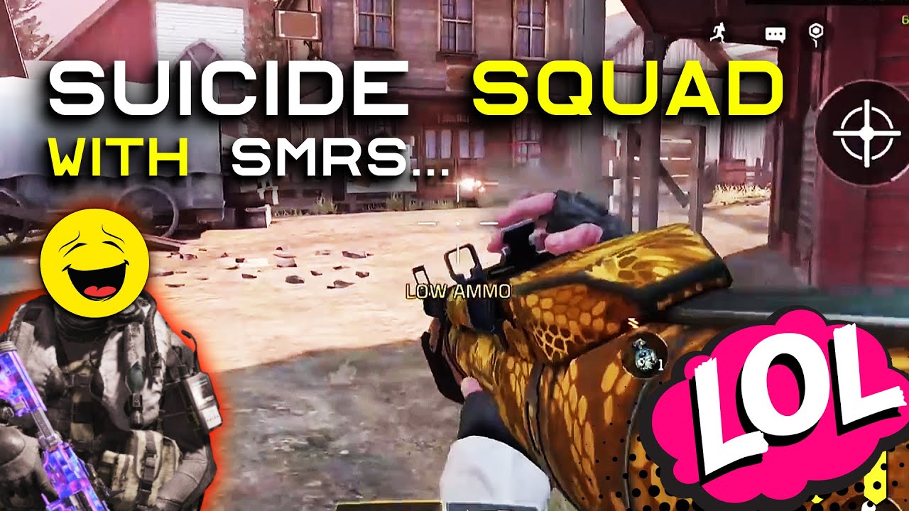 Suicide Squad With SMRS | 1v1 Duels Are Fun | Saloon Map | CODM Childishyt