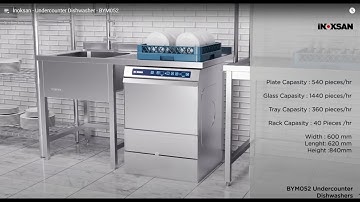 NHẬP KHO LÔ MÁY RỬA LY CỐC INOKSAN THỔ NHĨ KỲ