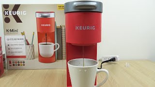 Keurig K-Mini Coffee Maker, Single Serve, Poppy Red