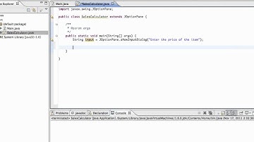 Java JOptionPane: making windows Tutorial