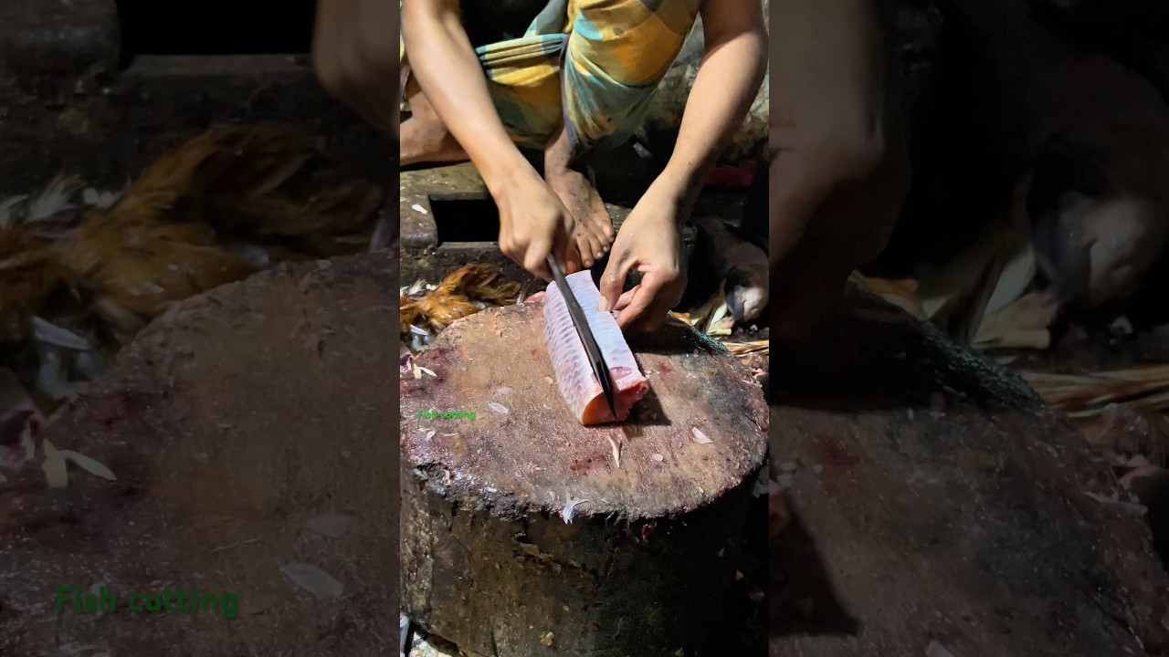 Rui Fish Cleaning & Cutting | Ready for Cooking 😱 