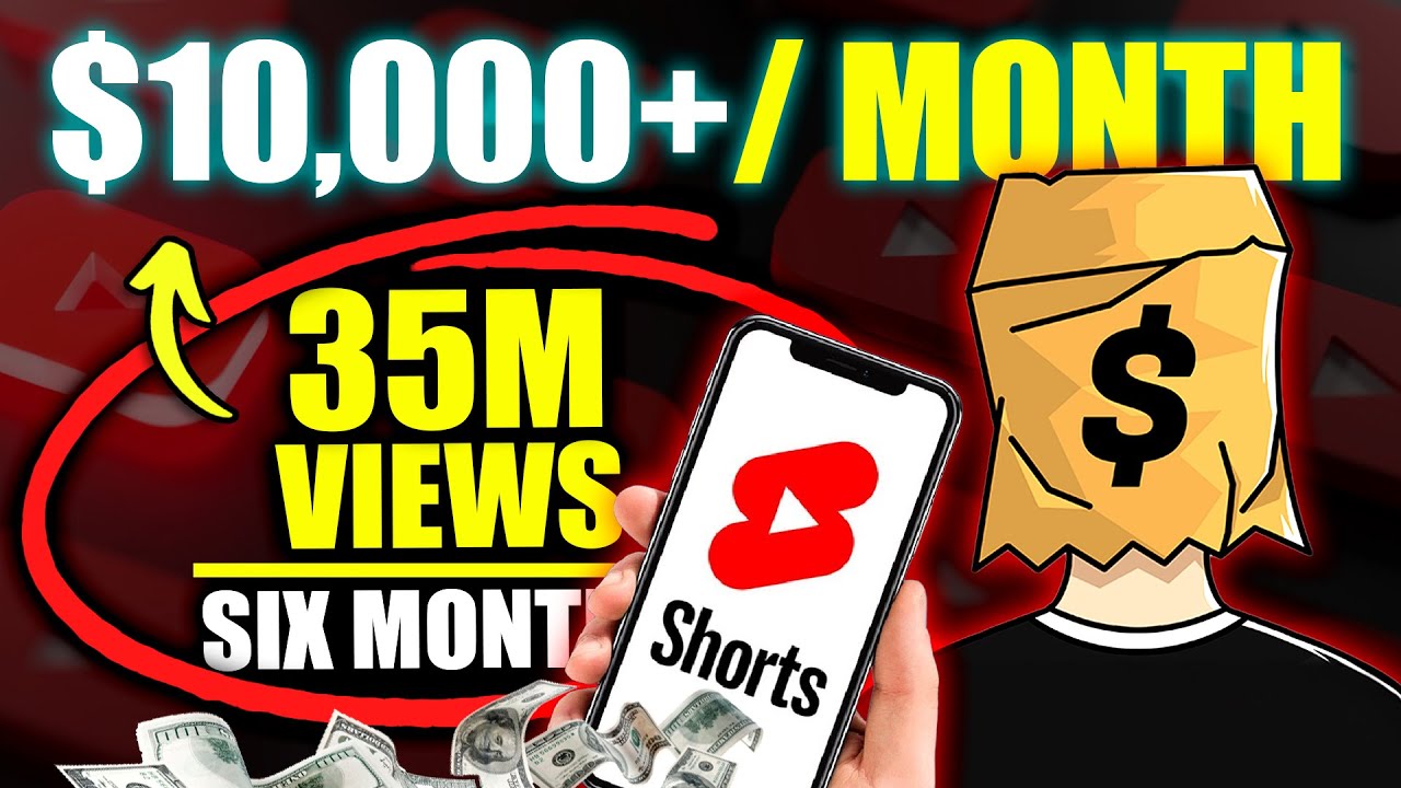 How To Get 35 Million Views on Youtube Shorts In 6 Months & Get Paid $10,000+/ Month