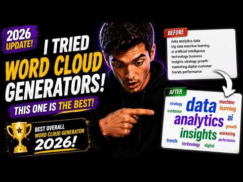 I tried every Ai Cloud Generator, and THIS is the best in the world!