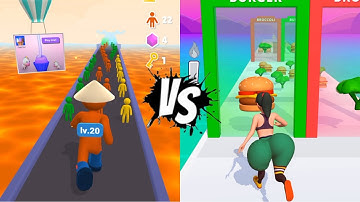 Giant Rush Vs Twerk All Levels Gameplay Android iOS Walkthrough 3DG211