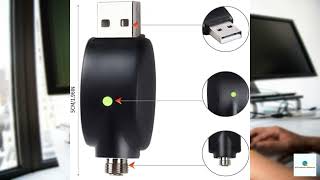 Review - USB Thread Cable USB Smart Charger Cable Overcharge Protection Adapter Cable wi