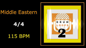 Drum Loops: Middle Eastern Style - 115 BPM