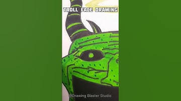 Troll Face drawing | How to Draw troll face | troll face easy drawing #trollface #trollfacedrawing