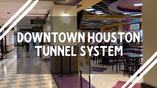 Downtown Houston Tunnel System || Exploring Houston, Texas