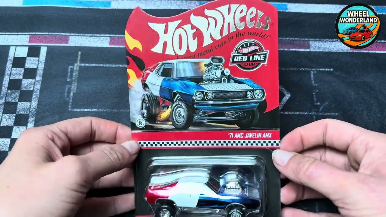 Hot Wheels RLC '71 AMC Javelin AMX 🔥 | Rare Red Line Club Muscle