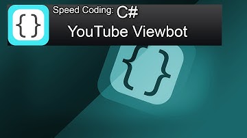 Speed Coding (speed art) simple YouTube Viewbot in C# Visual Studio 2012 Express