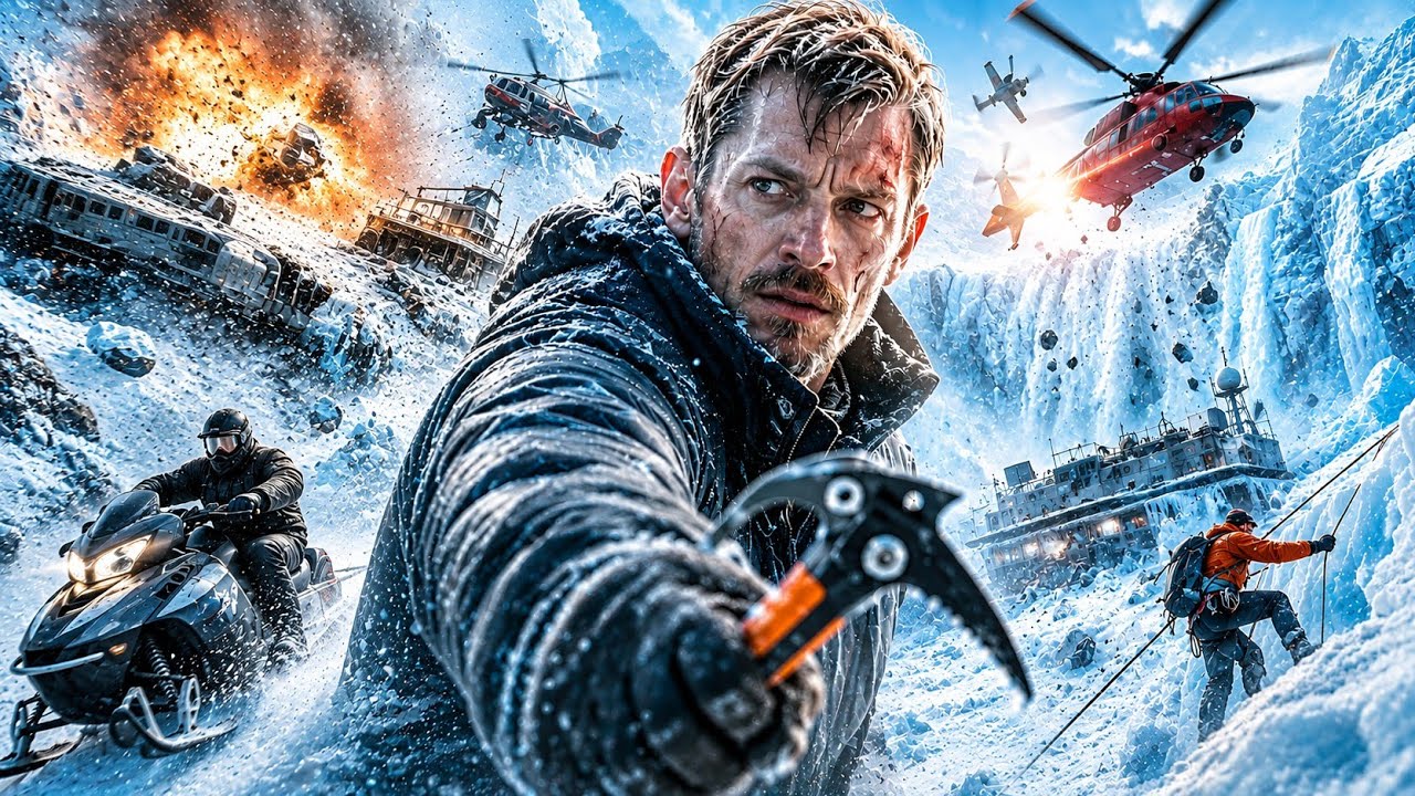Joel Kinnaman Fights For Survival On Deadly Ice | Hollywood Full Action English Movie | Free Movie