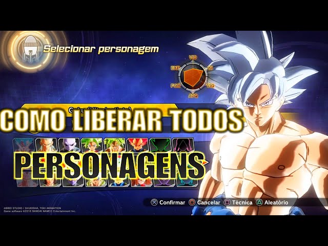 Dragon Ball Xenoverse 2 Saiba como Destravar os personagens - Vídeo  Dailymotion