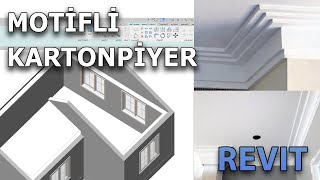 Revit Motifli Kartonpiyer (Söve) Nasıl Yapılır