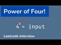Power of Four - LeetCode Interview Coding Challenge [Java Brains]