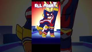 brawl stars part 8 #masterplay #brawl #brawlstars #skin #myheroacademia