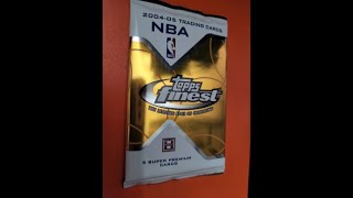 YAHOO ITS AUTOGRAPH WEDNESDAY 33 with a 2004-2005 TOPPS FINEST basketball pack