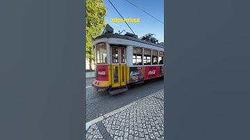 Lisbon Transport | Portugal trams | Mobility Lisbon #lisbon #travel #lisbontravel #portugal