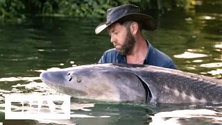 Forrest Galante Catches GIANT Prehistoric River Monster | Mysterious Creatures With Forrest Galante