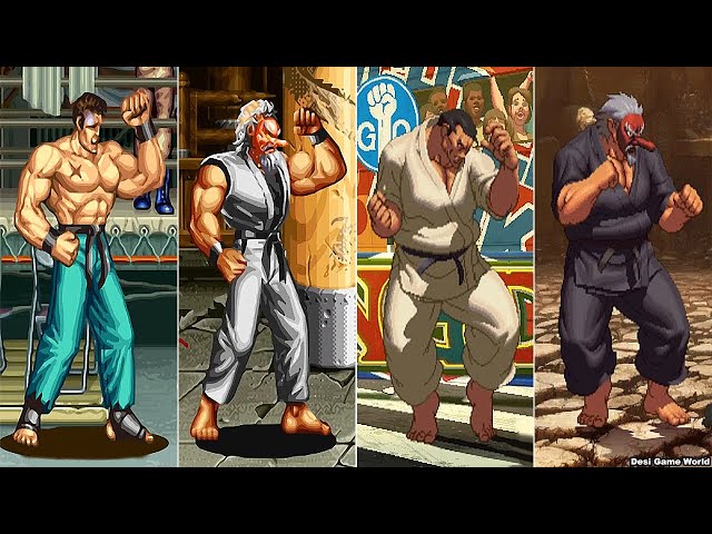 Takuma Sakazaki and Mr. Karate All Super Move's Evolution - YouTube