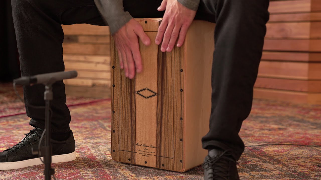 MEINL Percussion - Artisan Edition Cajon Tango Line - Limba