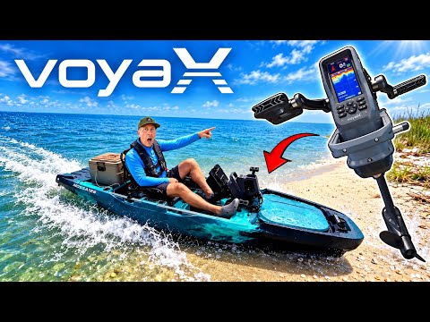 VoyaX Mossa 128 GPS Spotlock 360 Pedal Drive? New Features! — KayakDIY on YouTube