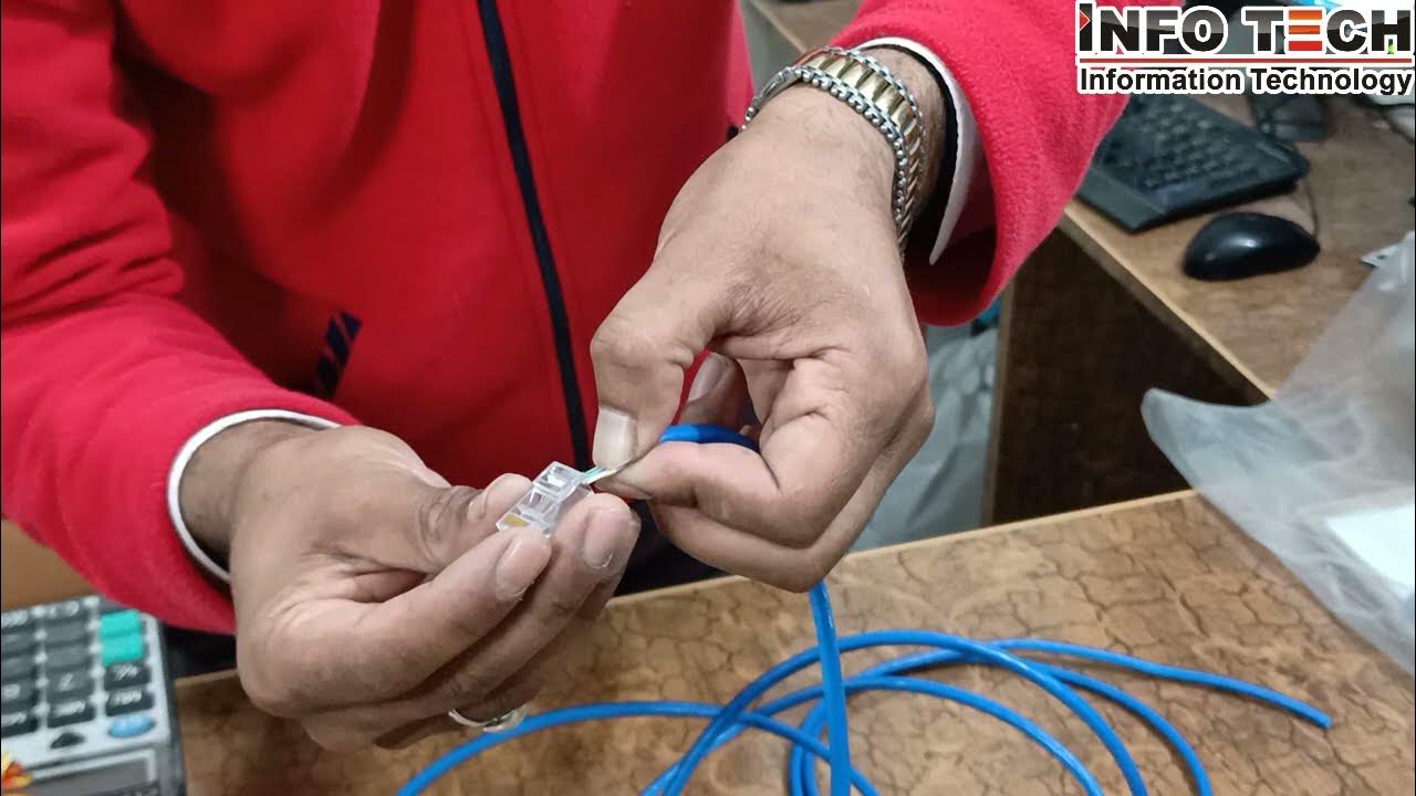 How to Install Cable Connector Easy Method Info Tech YouTube