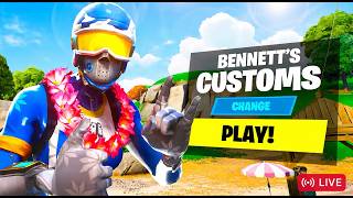 🔴LIVE!-FORTNITE CUSTOMS!!