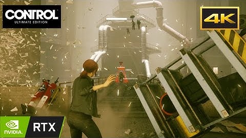 Control gameplay |  RTX Full Game | Part 10 BLACK ROCK PROCESSING [PC 4K60 MAX Settings]