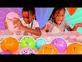 Funny Balloons and Foam Slime