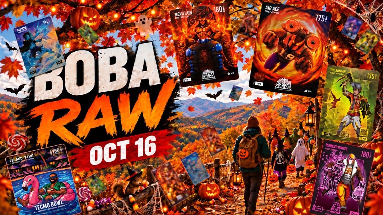 BOBA RAW - Friday Oct 16, 2026