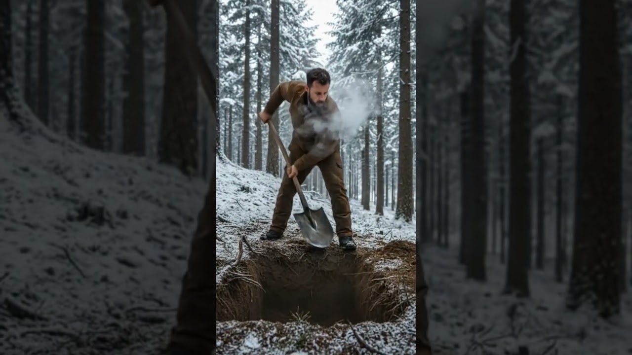 Secret Underground City: Building Multi-Room Bunker Solo 