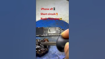 iPhone xr full short circuit solution