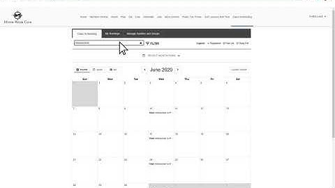 Class Scheduling Module - How to create a new booking online (desktop)
