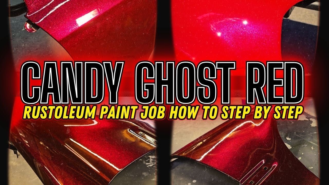 Краска CANDY GHOST RED, покрашенная с использованием пигментов LIME LINE CANDY CONCENTRATES EYE C...