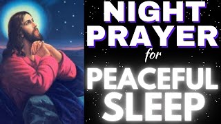 Night prayer for peaceful sleep.
