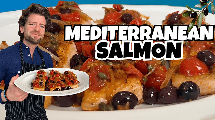 Easy Mediterranean Salmon Recipe | A Quick, Healthy Dinner for Busy Weeknights!