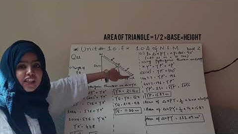 Pythagoras theorem, Q11 of exercise 10A of new syllabus Mathematics book 2 edition 7.