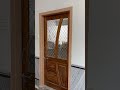 Sagwaan door bedroom design for safety