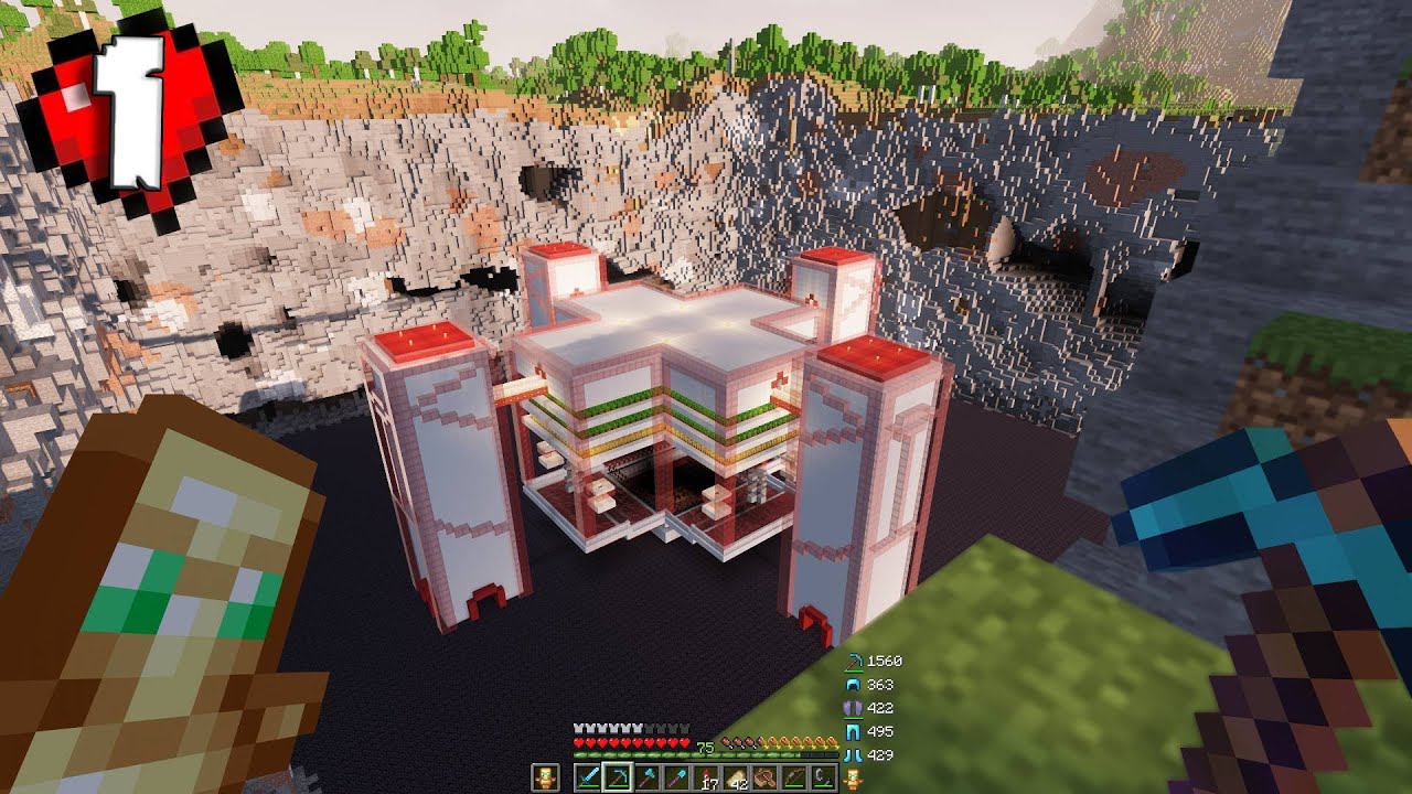 I Built my Dream Base in Minecraft - YouTube