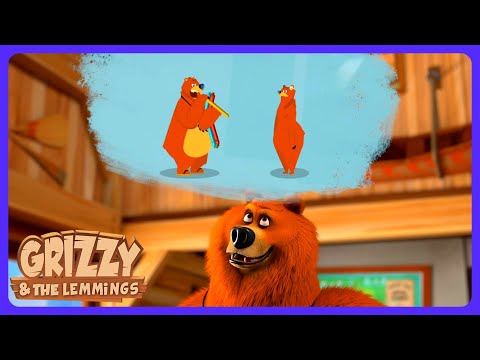 Grizzy and the Lemmings - Snöstorm i djungeln?! ❄️ | Kids Cartoons | WildBrain Toon Town