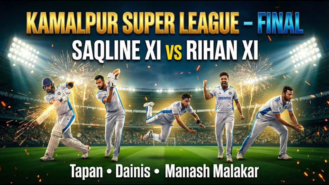 FINAL MATCH 🏆 ⚔️ Saqlin XI vs Rihan XI - YouTube