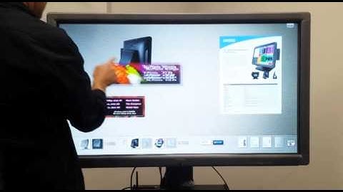 GVision Large Format Touch Screen Displays