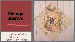 Vintage Journal | AngelDreamCrafts DT Project