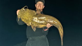 Summer Time Flathead CATCH AND COOK!!! (GIANT FISH!)